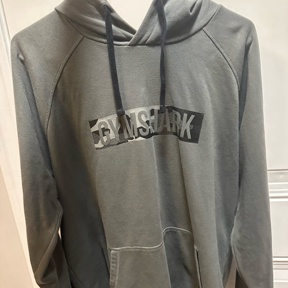 Gymshark Gray Sweatshirt Minimalist Design